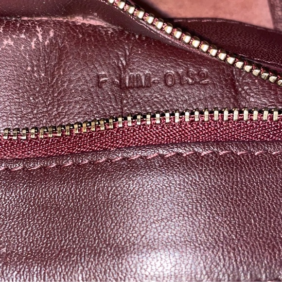 Celine Horizontal Cabas Tote Bag- Burgundy - Picture 9 of 9